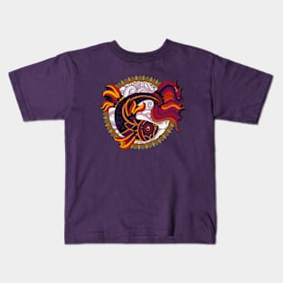 Colorful Decorative Koi Fish Art Kids T-Shirt